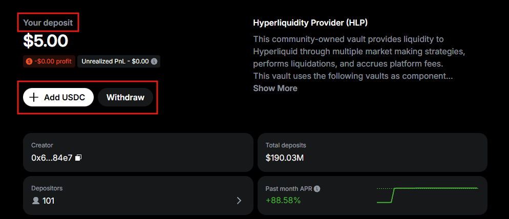 Track and manage a trading position opened with Strategies on Warden
